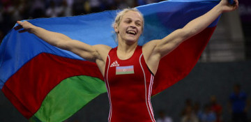 Azerbaijan’s Mariya Stadnik grabs gold at 2nd European Games in Minsk