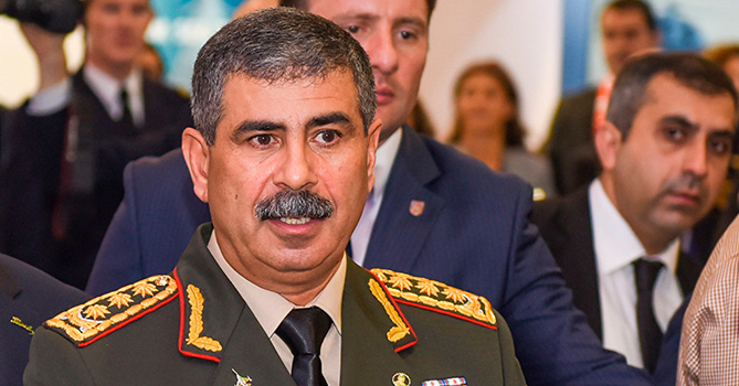 Azerbaijani defense minister to visit Belarus