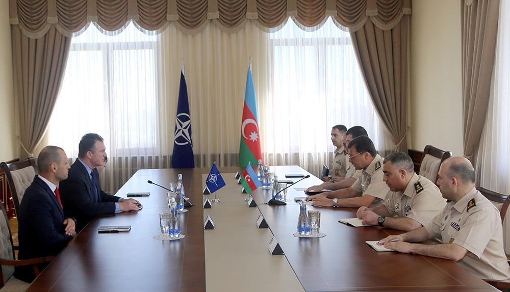 Chief of General Staff of Azerbaijani Armed Forces meets Commander of NATO Special Operations Headquarters