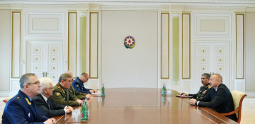 President Ilham Aliyev receives Russian General Staff Chief