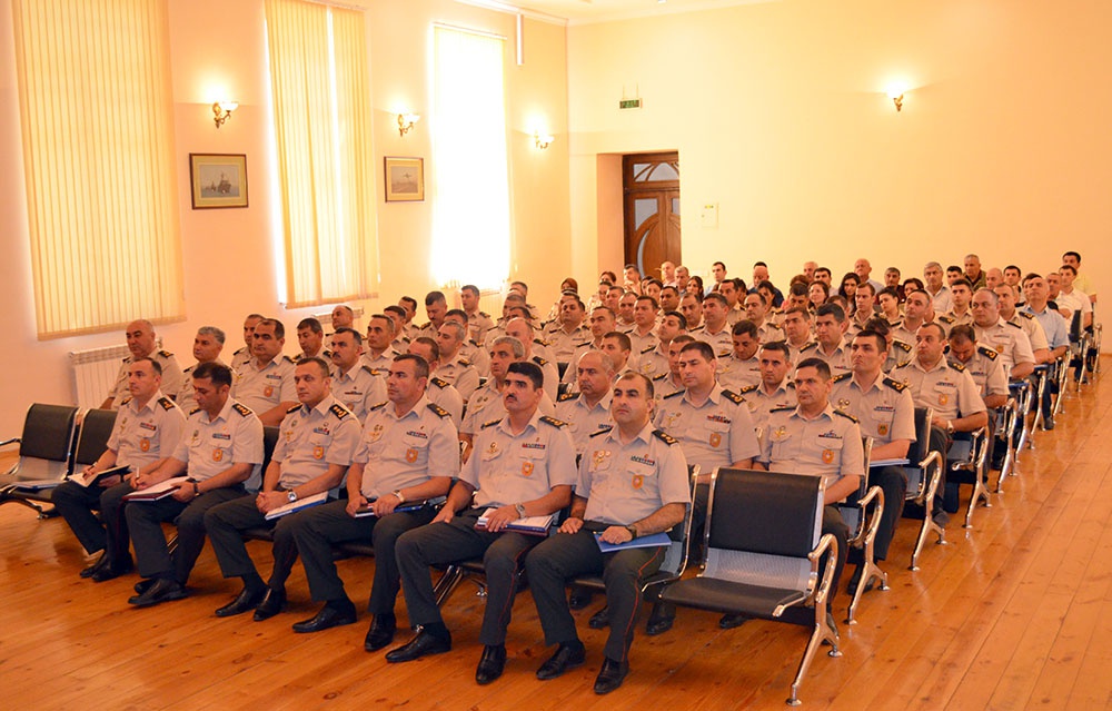 Meeting on the results of the second quarter of the current year held at the Main Department for Logistic Support