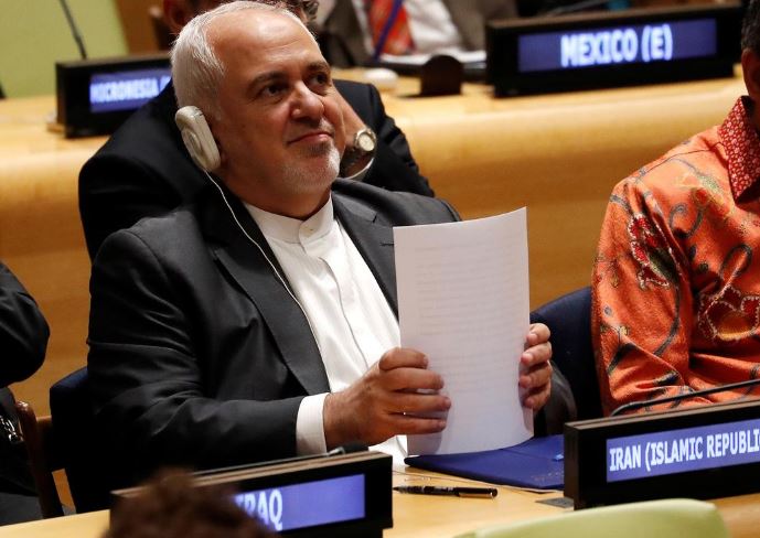 Iran's Zarif says U.S. travel curbs on Iranian diplomats 'inhuman'