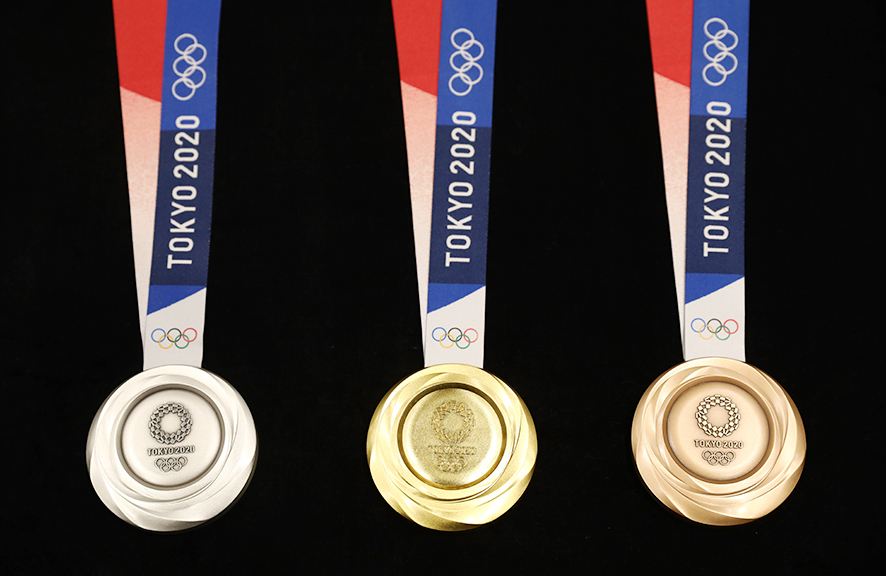 Going for gold: Tokyo unveils 2020 Olympics medal designs