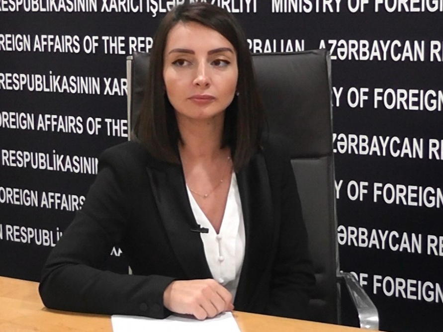 Leyla Abdullayeva: Negotiations on Karabakh conflict are conducted directly between Armenia and Azerbaijan