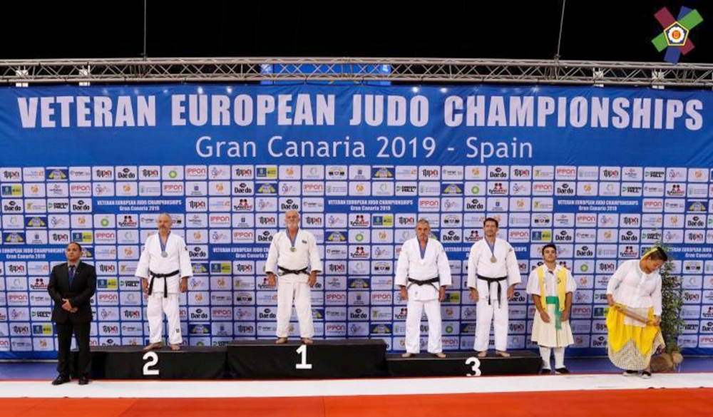Azerbaijani veteran judokas grab 7 medals at European championships