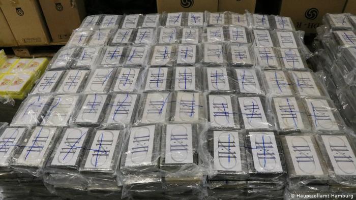 German customs seize record 4.5 tonnes of cocaine