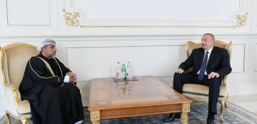 Azerbaijani president receives credentials of incoming Omani ambassador