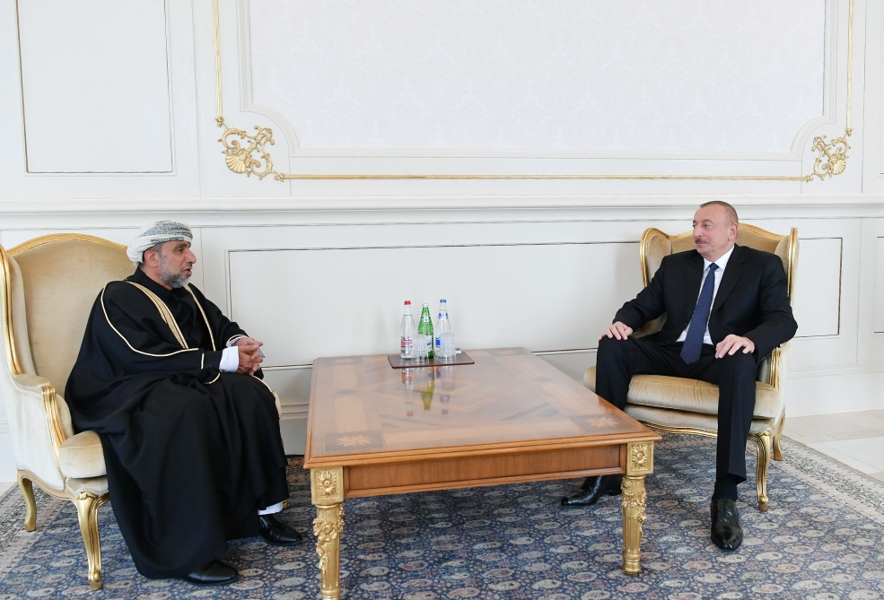 Azerbaijani president receives credentials of incoming Omani ambassador