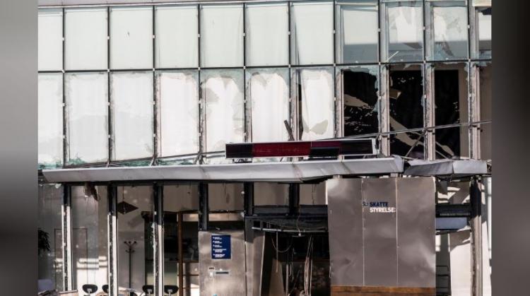 Blast hits tax office in Copenhagen in attack, one person hurt