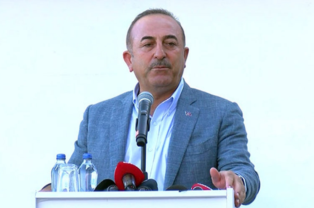 FM Cavusoglu: Turkey to clear YPG/PKK terrorists east of Euphrates