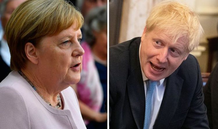 Germany's Merkel and British PM Johnson to meet soon