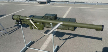 Azerbaijani SBS showcases new missile system at military exhibition in Baku (PHOTO)
