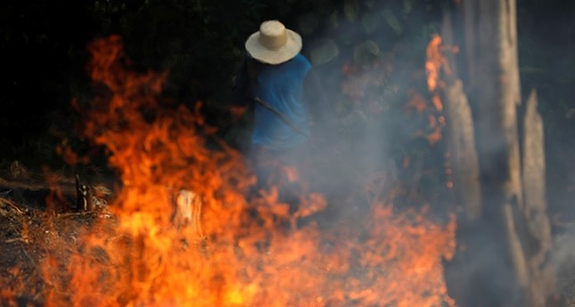 Wildfires in Brazil surge as Amazon rainforest burns at record rate
