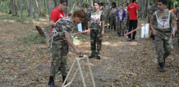 First stage of orienteering competition held in Azerbaijan Army ended