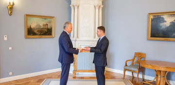 Lithuanian President presents credential to newly appointed ambassador to Azerbaijan