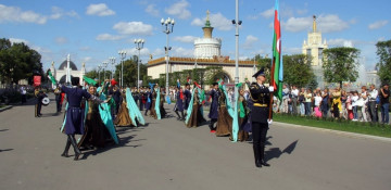 Azerbaijani military band continues performing in Spasskaya Tower music festival