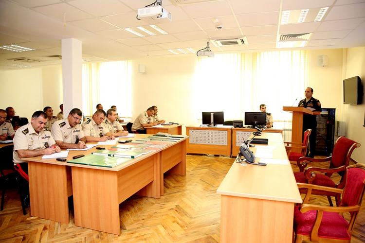 Operational training sessions were held at Center for War Games of Armed Forces
