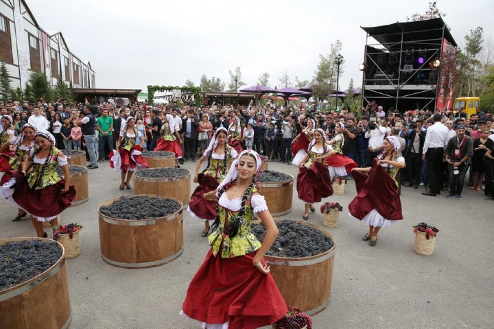 First Grape and Wine Festival opens in Azerbaijan’s Shamakhi district