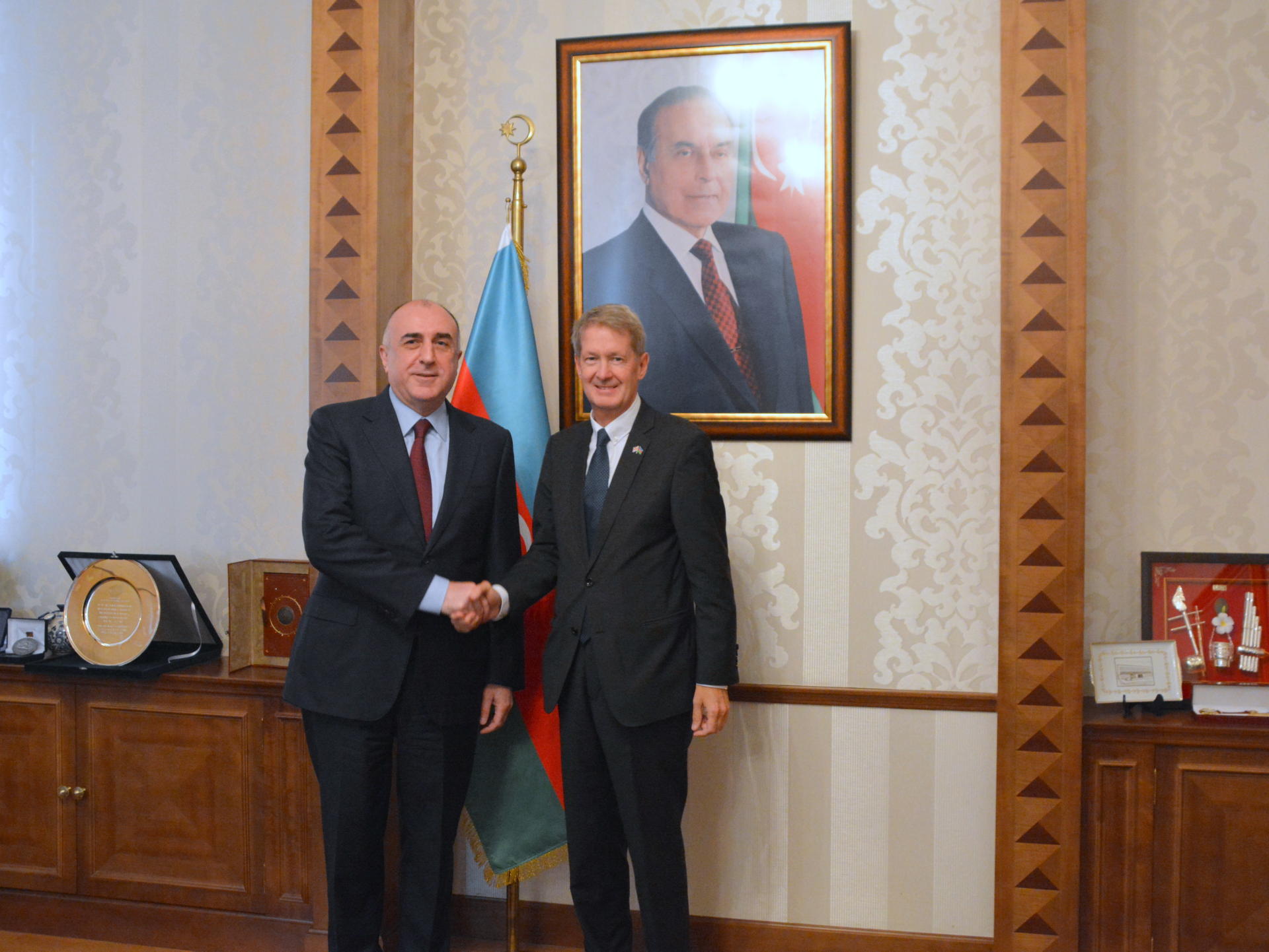 Azerbaijani FM receives newly appointed Ambassador of UK of Great Britain and Northern Ireland to Azerbaijan
