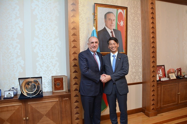 Elmar Mammadyarov received Parliamentary Vice-Minister for Foreign Affairs of Japan