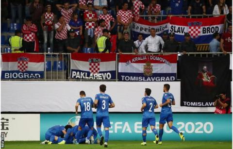 Azerbaijan draw with Croatia to gain first point in UEFA European Qualifiers