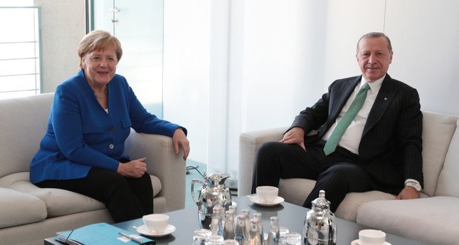 Erdogan, Merkel discuss migration, Syria, Libya