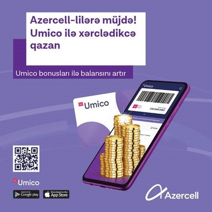 Refill the balance of your Azercell number by shopping with Umico!