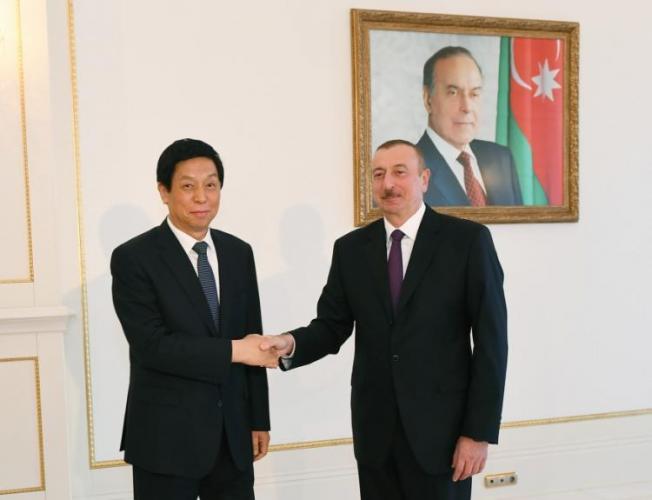 Azerbaijani President receives Chairman of the Standing Committee of the National People's Congress of China