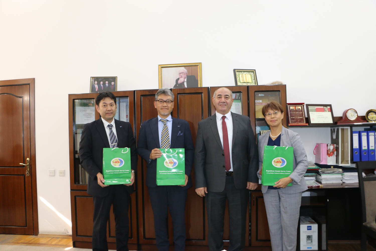 Seismological stations will be installed at the bottom of the Caspian Sea