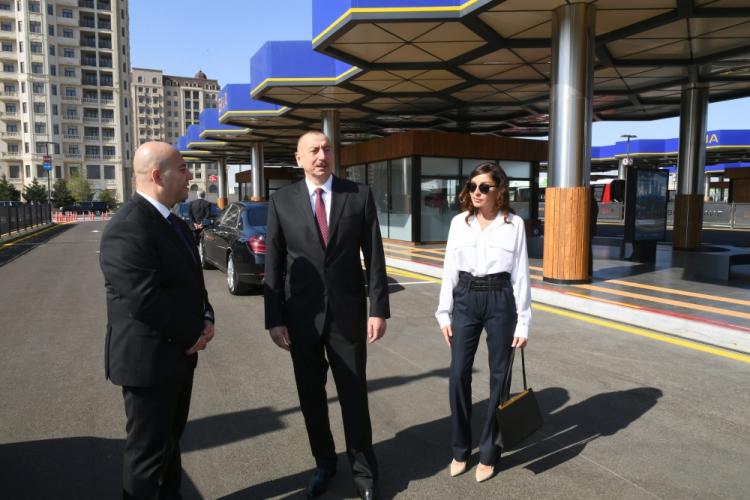 President Ilham Aliyev: The highest level of transport conditions should be created in every part of our city