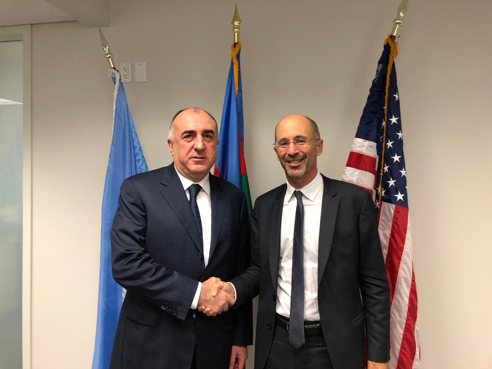 Azerbaijani FM meets with president of Int'l Crisis Group