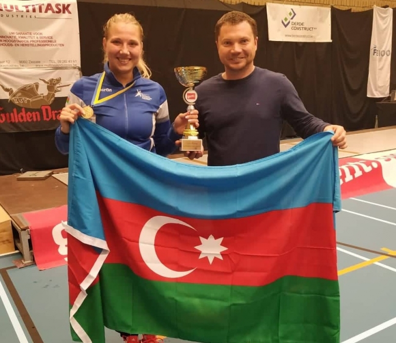 Azerbaijani female fencer clinches gold at international tournament