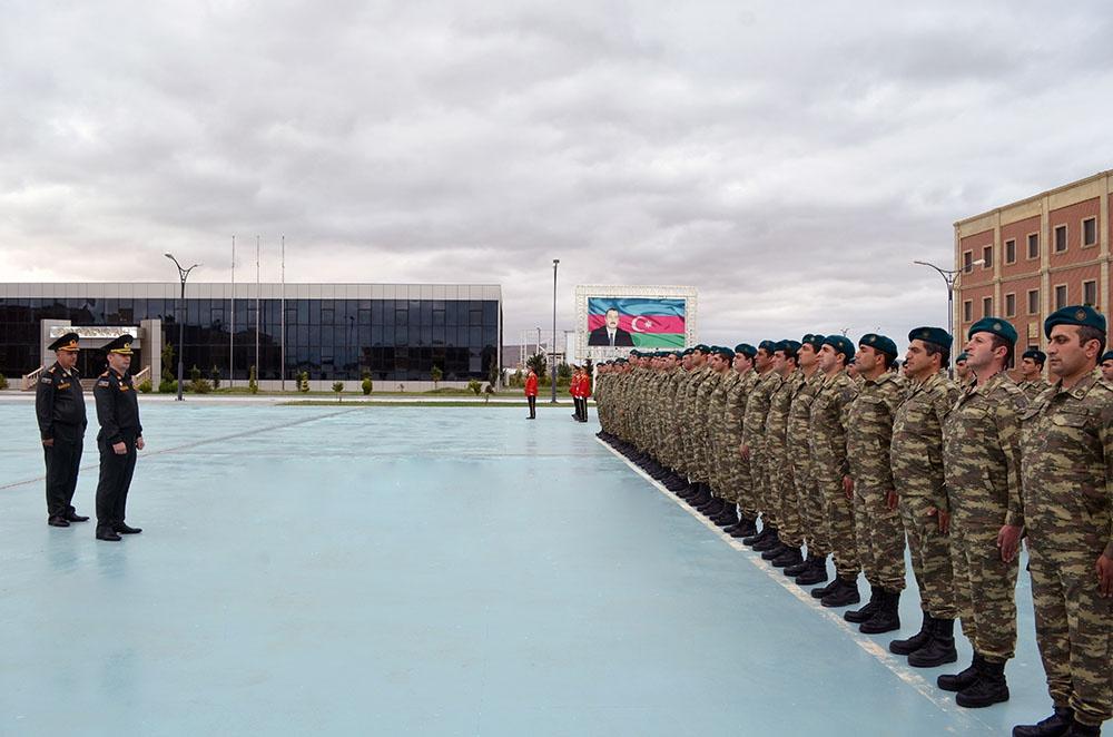 Azerbaijani servicemen return to Baku after Saber Junction - 19 exercises