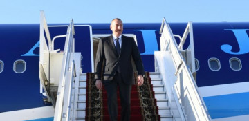 Azerbaijani President pays working visit to Russia