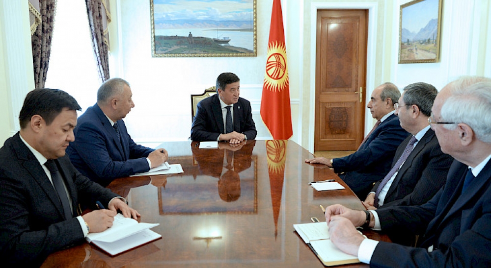 President: Kyrgyzstan attaches great importance to expanding co-op with Azerbaijan in all areas