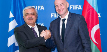 AFFA, FIFA presidents meet in Switzerland
