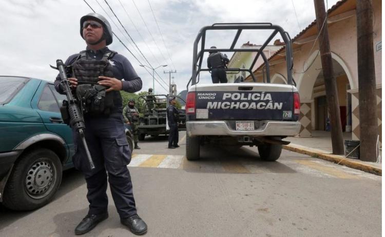 14 policemen killed in attack in Michoacan, Mexico