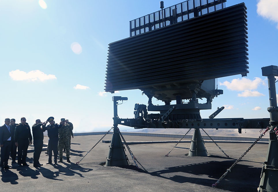 Azerbaijani defense minister inaugurates Air Force’s new Radar Station Control Point 