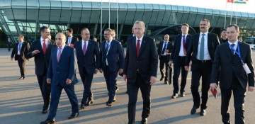 Turkish president ends visit to Azerbaijan