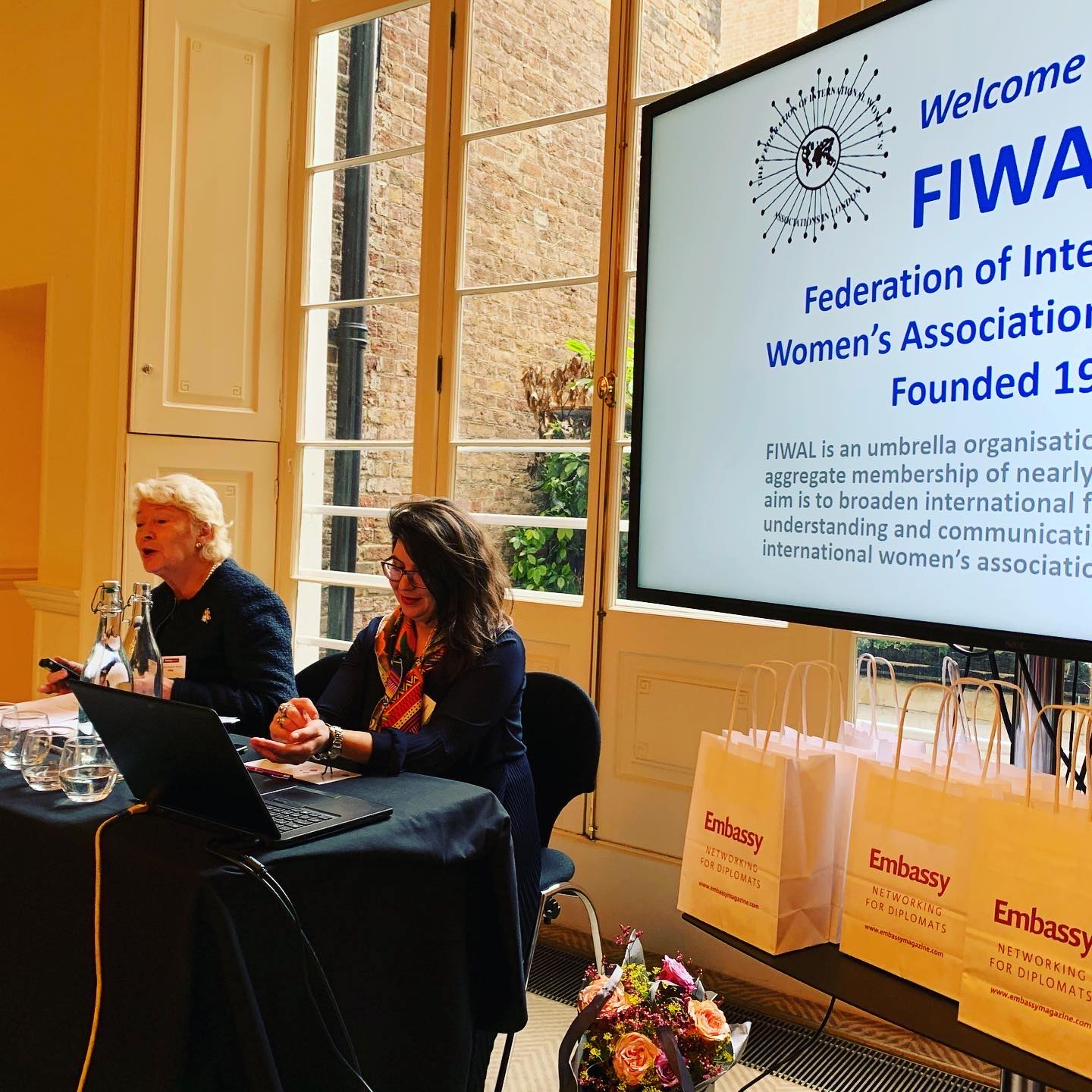 AWAUK presented at London Diplomatic Induction Seminar 