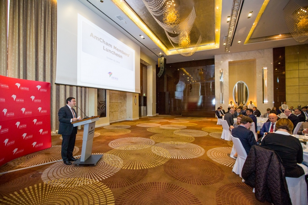 SOFAZ Executive Director meets with AmCham Azerbaijan members