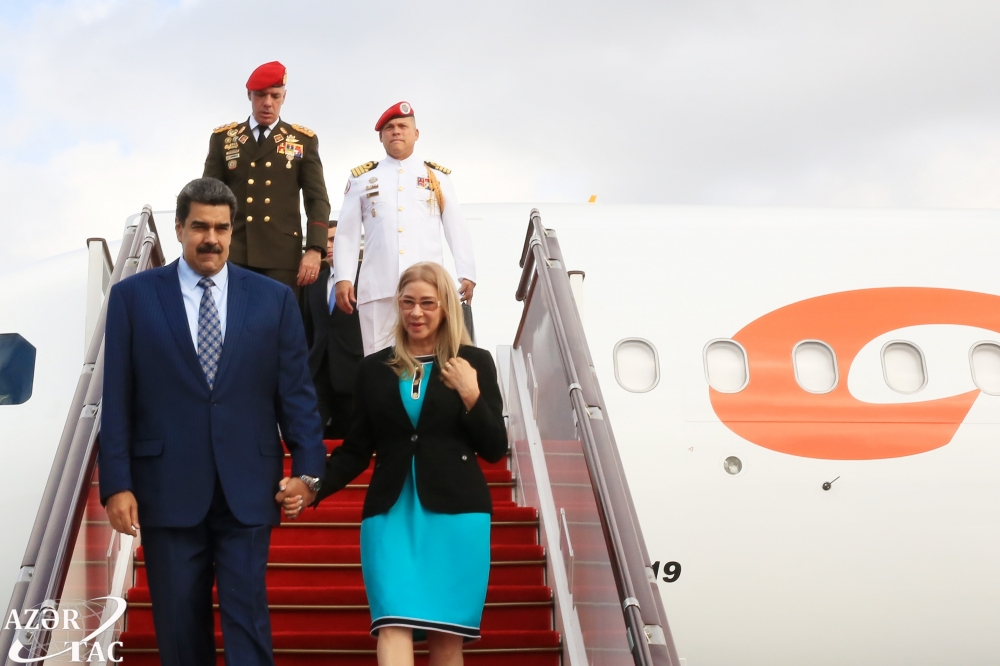 Venezuelan President Nicolas Maduro embarks on Azerbaijan visit