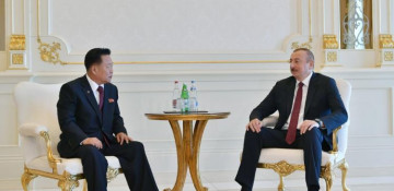 Azerbaijani President receives President of Presidium of Supreme People’s Assembly of Democratic People’s Republic of Korea