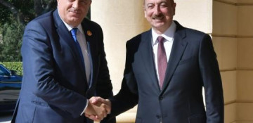 Azerbaijani President meets with Chairman of the Presidency of Bosnia and Herzegovina