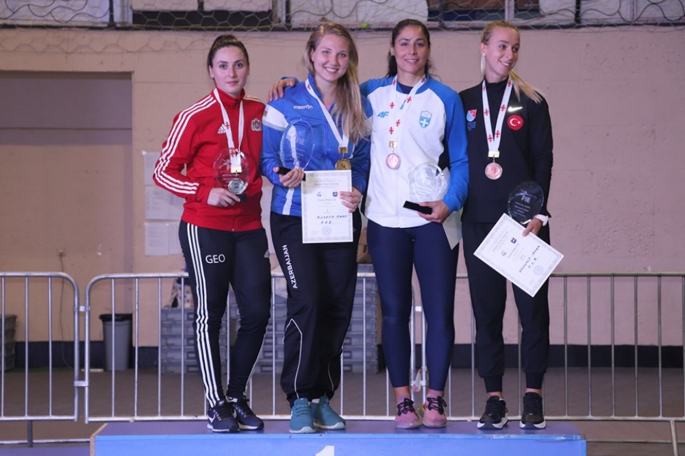 Azerbaijani female fencer grabs gold at Satellite Tournament in Tbilisi