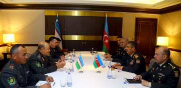 Azerbaijan, Uzbekistan discuss expansion of military cooperation