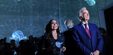 Leyla Aliyeva attends 8th Moscow International Biennale of Contemporary Art