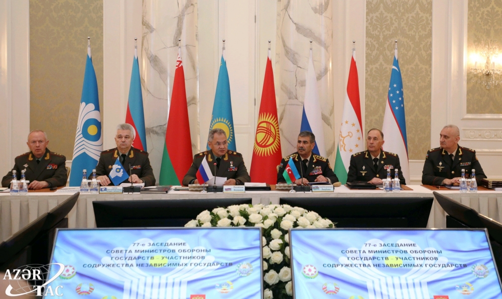 Baku hosts regular meeting of CIS Council of Defense Ministers
