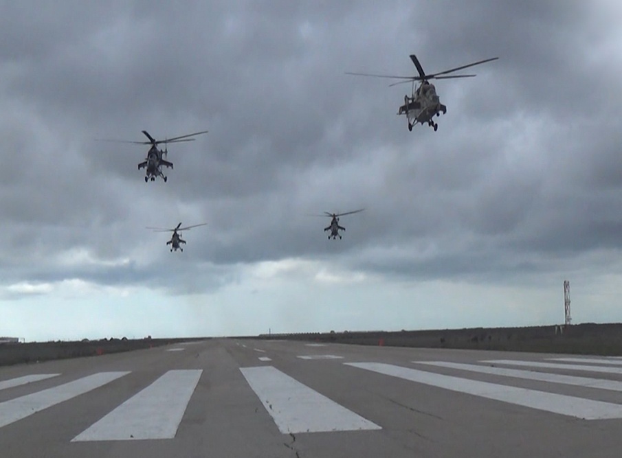 Azerbaijani Air Force fulfils task during operational exercises 
