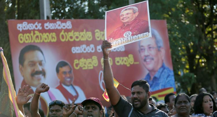 Gotabaya Rajapaksa sworn-in as Sri Lanka’s 7th President, five ministers of previous govt. resign
